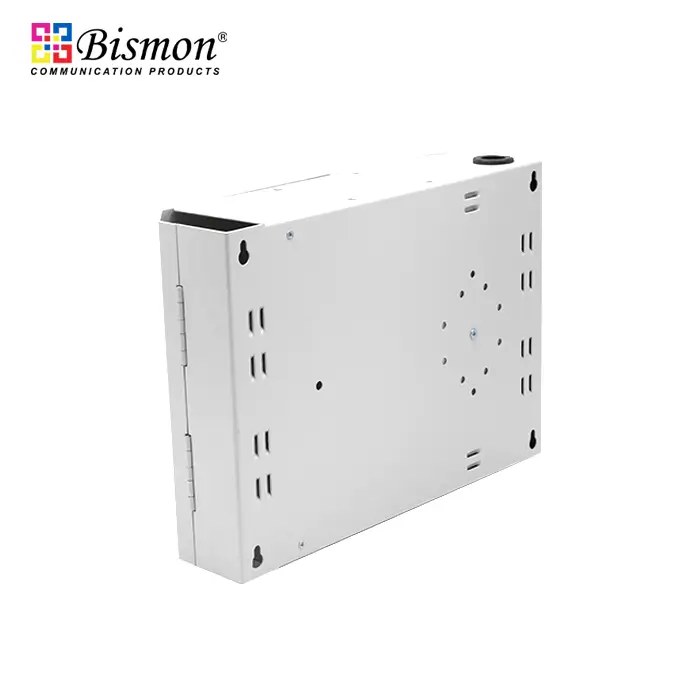 Wall Mount Enclosure Fiber 24 Port-Snap-(ST,SC,FC,LC) without adapter/pigtail